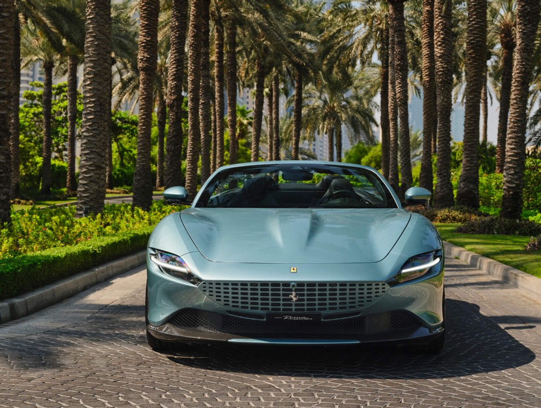 The Ferrari Roma Spider