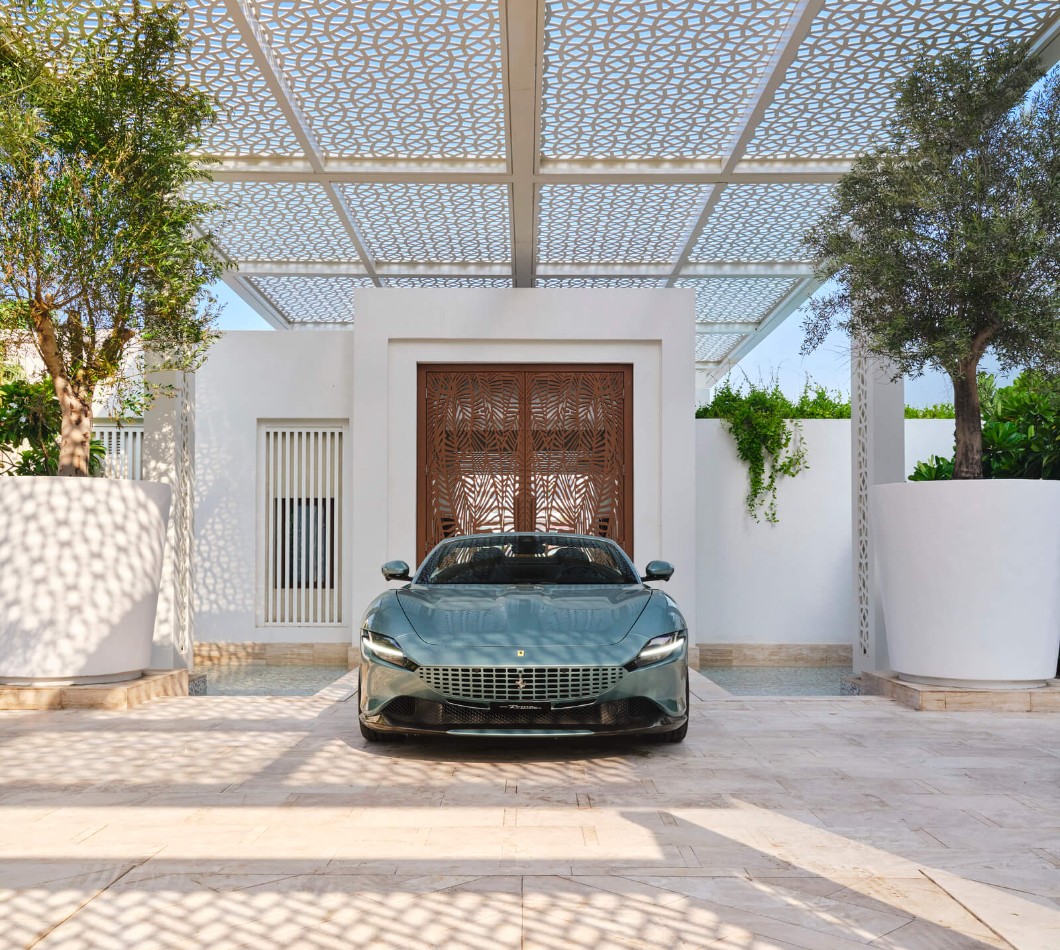 The Ferrari Roma Spider