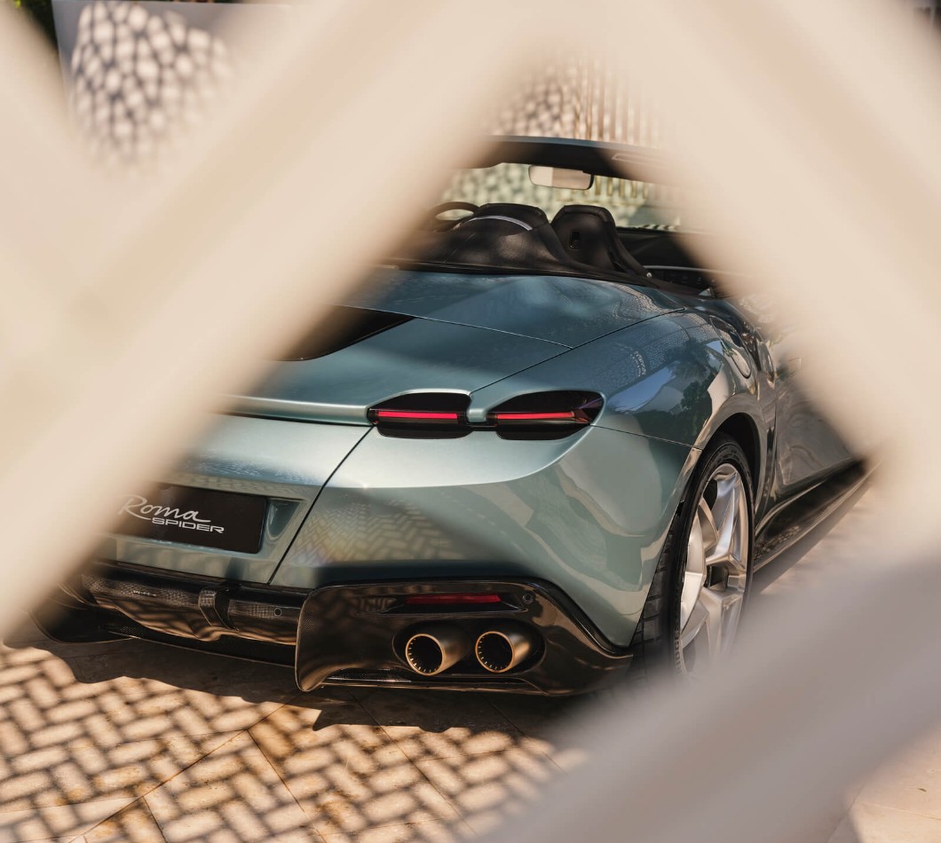 The Ferrari Roma Spider