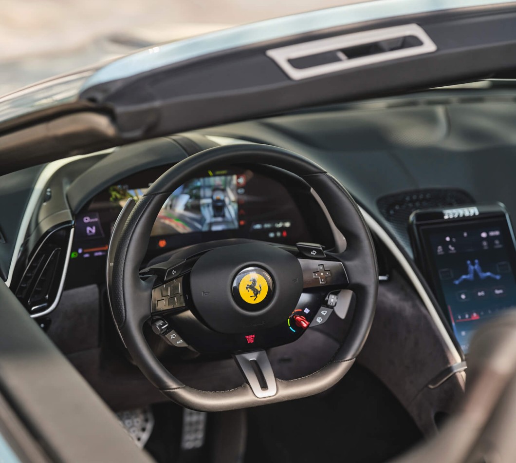 The Ferrari Roma Spider
