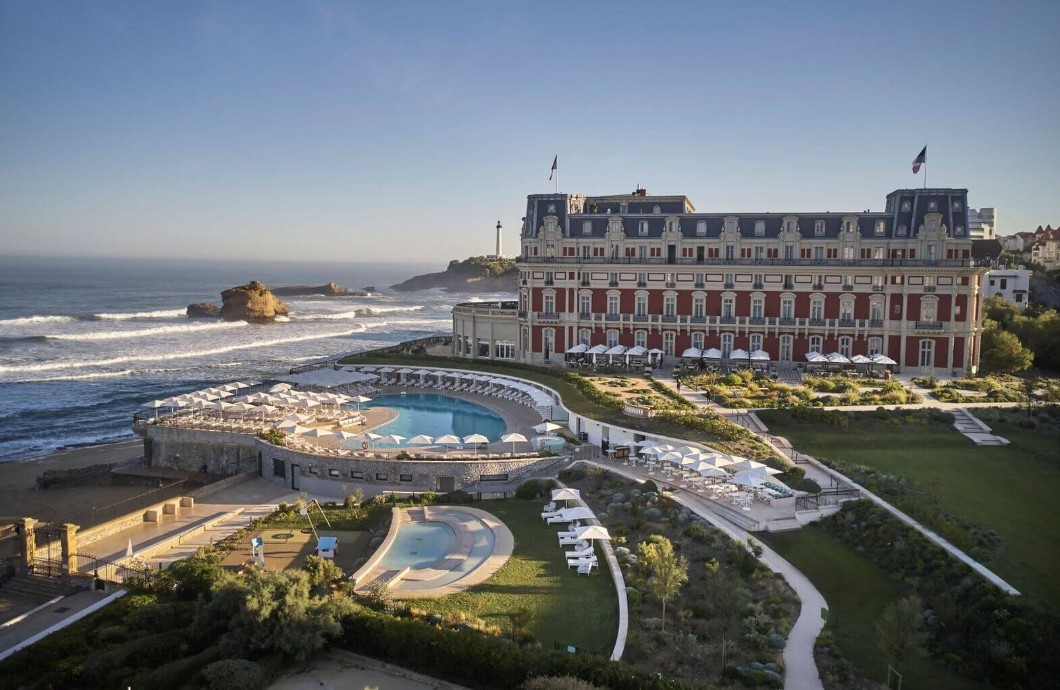 Hotel du Palais in Biarritz