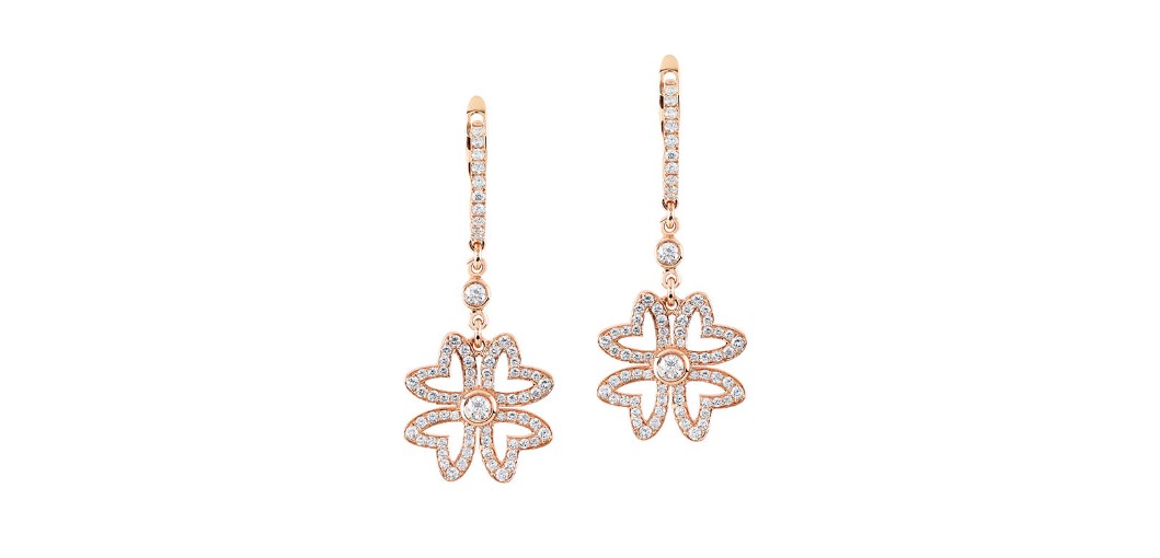 Love M earrings, Mouawad