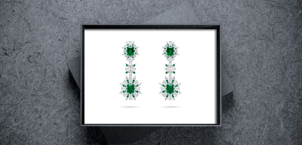 Earrings, Paul Morelli for Gemfields