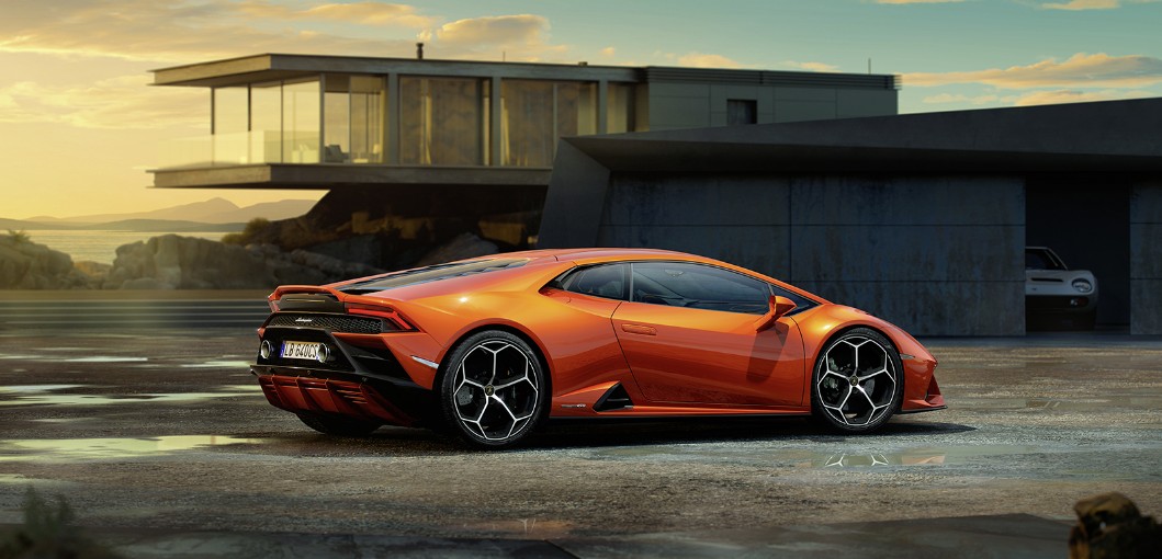 The Lamborghini Huracan Evo