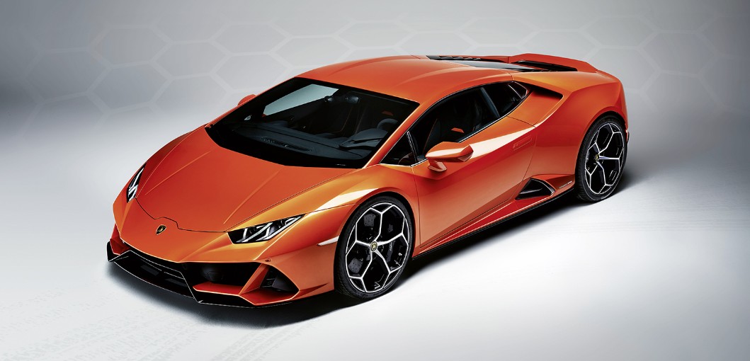 The Lamborghini Huracan Evo