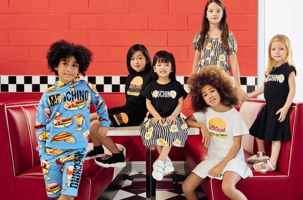 Moschino’s Spring/Summer 2022 kidswear collection