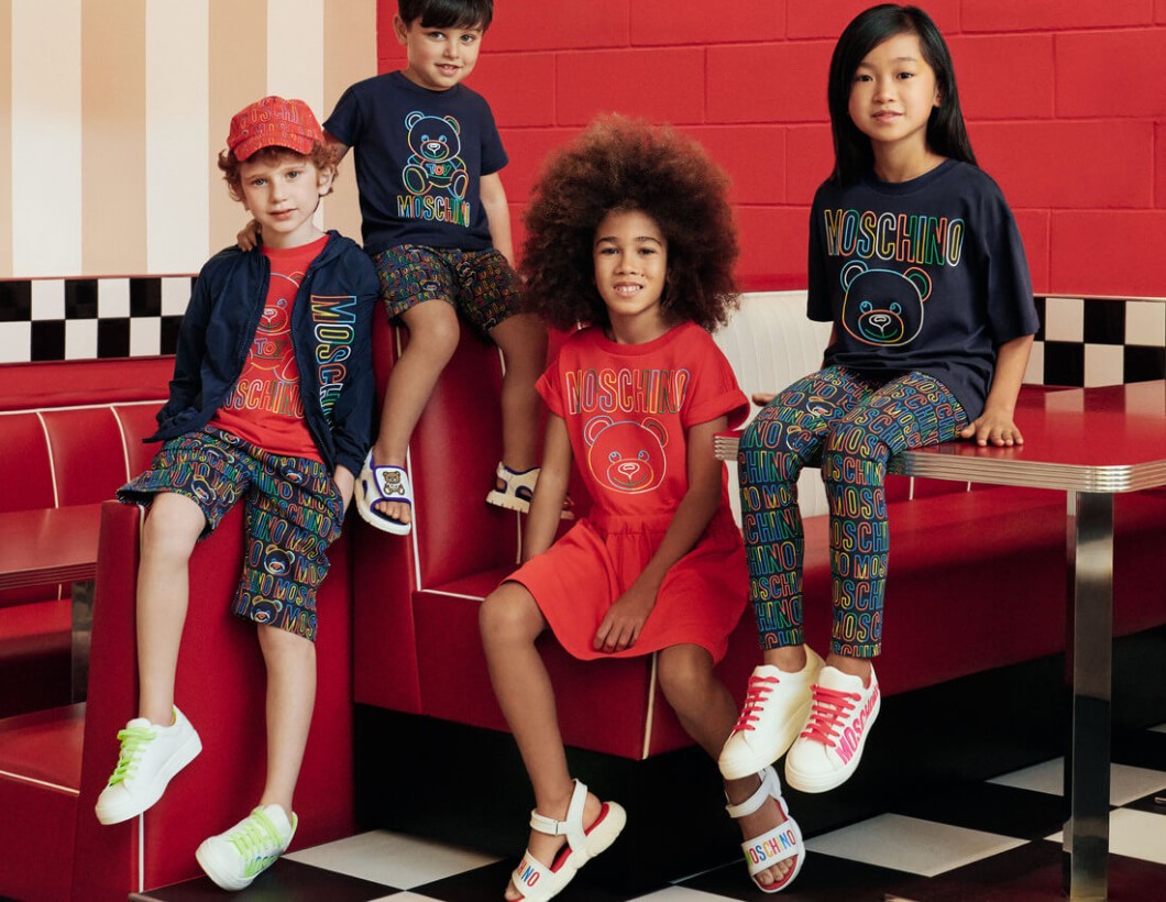 Moschino’s Spring/Summer 2022 kidswear collection