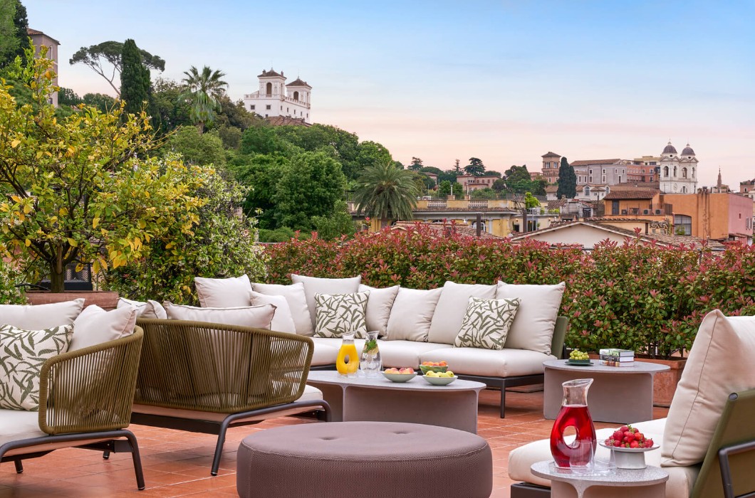 Hotel de Russie in Rome