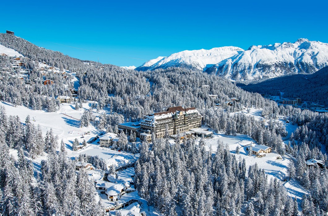 Suvretta House in St. Moritz, Switzerland