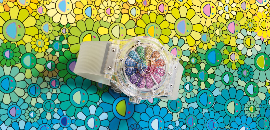 Hublot’s Classic Fusion Takashi Murakami Sapphire Rainbow