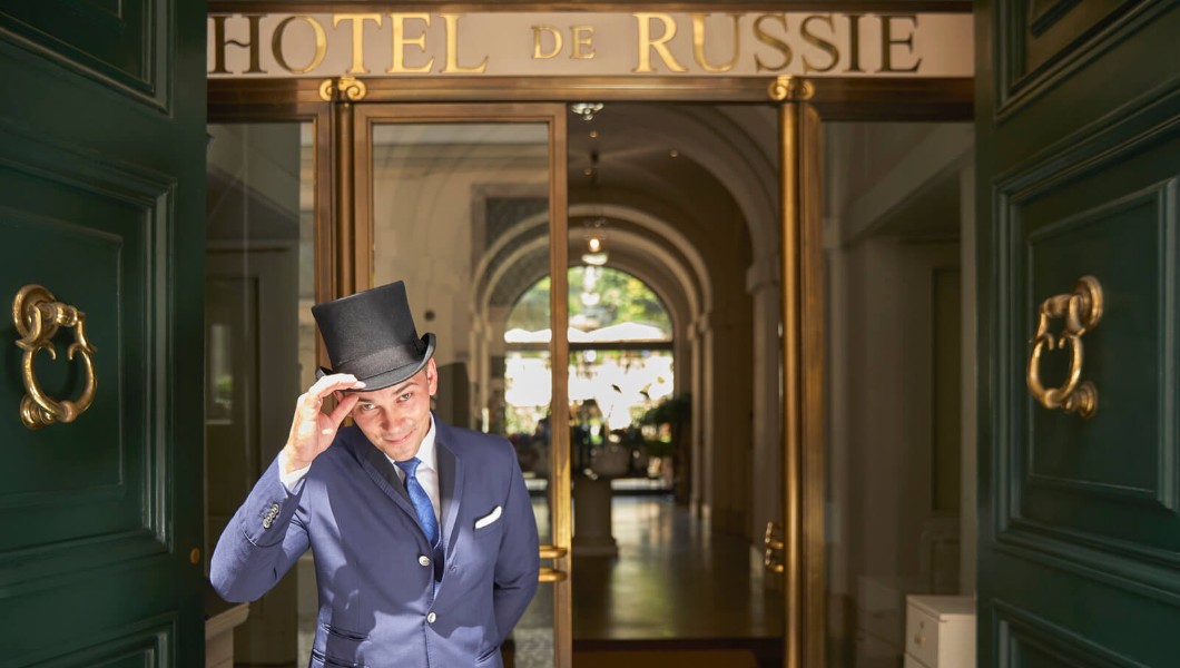 Hotel de Russie in Rome