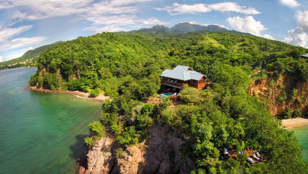 Zabuco Honeymoon Villa II, Secret Bay, Tibay, Dominica, Caribbean