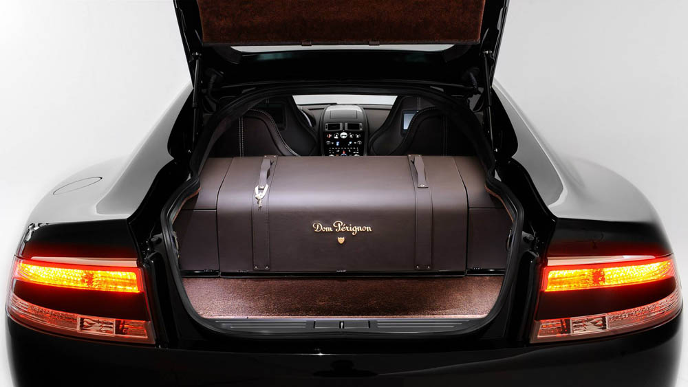 Aston Martin Rapide S - Dom Perignon - leather case
