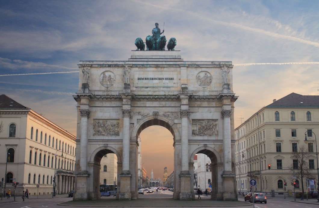 Siegestor in Munich Germany